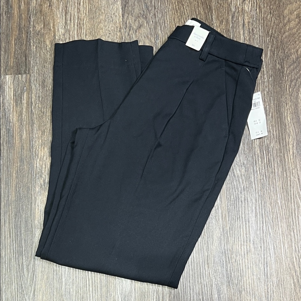 Abercrombie & Fitch Black Trousers